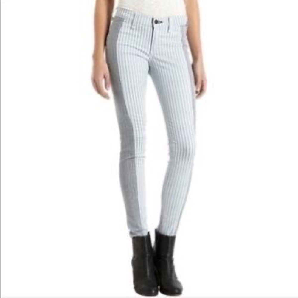 Rag & Bone for Barney’s Dobby Stripe Skinny‎ Jeans Size 24